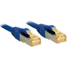 Image de 47276 RJ45 Câble réseau, câble patch CAT 6 S/FTP 0.50 m bleu