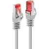 Image de Basic - Cordon de raccordement - RJ-45 (M) pour RJ-45 (M) - 2 m - SFTP, PiMF - CAT 6 - moulé, sans crochet, bloqué - gris clair