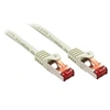 Image de Basic - Cordon de raccordement - RJ-45 (M) pour RJ-45 (M) - 10 m - SFTP, PiMF - CAT 6 - moulé, sans crochet, bloqué - gris clair