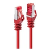 Image de Basic - Cordon de raccordement - RJ-45 (M) pour RJ-45 (M) - 1.5 m - SFTP, PiMF - CAT 6 - moulé, sans crochet, bloqué - rouge