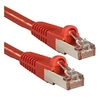 Image de Basic - Cordon de raccordement - RJ-45 (M) pour RJ-45 (M) - 3 m - SFTP, PiMF - CAT 6 - moulé, sans crochet, bloqué - rouge