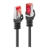 Image de Basic - Cordon de raccordement - RJ-45 (M) pour RJ-45 (M) - 30 cm - SFTP, PiMF - CAT 6 - moulé, sans crochet, bloqué - noir