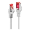 Image de Basic - Cordon de raccordement - RJ-45 (M) pour RJ-45 (M) - 50 cm - SFTP, PiMF - CAT 6 - moulé, sans crochet, bloqué - blanc