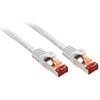 Image de Basic - Cordon de raccordement - RJ-45 (M) pour RJ-45 (M) - 5 m - SFTP, PiMF - CAT 6 - moulé, sans crochet, bloqué - blanc