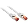 Image de Basic - Cordon de raccordement - RJ-45 (M) pour RJ-45 (M) - 7.5 m - SFTP, PiMF - CAT 6 - moulé, sans crochet, bloqué - blanc
