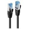 Image de - Cordon de raccordement - RJ-45 (M) pour RJ-45 (M) - 0.5 m - SFTP, PiMF - CAT 6a - IEEE 802.3af/IEEE 802.3at - moulé, sans crochet, bloqué - noir