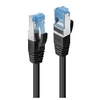 Image de - Cordon de raccordement - RJ-45 (M) pour RJ-45 (M) - 10 m - SFTP, PiMF - CAT 6a - IEEE 802.3af/IEEE 802.3at - moulé, sans crochet - noir