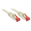 Image de Câble réseau Cat.6 S/FTP, cuivre, 250MHz, gris, 0,3m