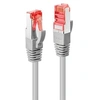 Image de 47710 RJ45 Câble réseau, câble patch CAT 6 S/FTP 20.00 m gris avec cliquet dencastrement