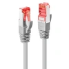 Image de - Cordon de raccordement - RJ-45 (M) pour RJ-45 (M) - 30 m - SFTP, PiMF - CAT 6 - moulé, sans crochet, bloqué - gris
