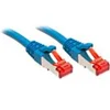 Image de 47724 RJ45 Câble réseau, câble patch CAT 6 S/FTP 15.00 m bleu