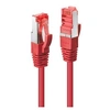 Image de - Cordon de raccordement - RJ-45 (M) pour RJ-45 (M) - 1 m - SFTP, PiMF - CAT 6 - sans crochet - rouge