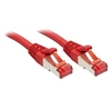 Image de - Cordon de raccordement - RJ-45 (M) pour RJ-45 (M) - 3 m - SFTP, PiMF - CAT 6 - sans crochet - rouge