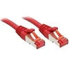 Image de Câble réseau Cat.6 S/FTP, cuivre, 250MHz, rouge, 15m