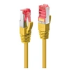 Image de - Cordon de raccordement - RJ-45 (M) pour RJ-45 (M) - 30 cm - SFTP, PiMF - CAT 6 - moulé, sans crochet - jaune