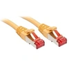 Image de Câble réseau Cat.6 S/FTP, cuivre, 250MHz, jaune, 0,5m