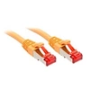 Image de 47763 RJ45 Câble réseau, câble patch CAT 6 S/FTP 1.50 m jaune