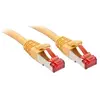 Image de - Cordon de raccordement - RJ-45 (M) pour RJ-45 (M) - 2 m - SFTP, PiMF - CAT 6 - moulé, sans crochet - jaune