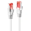 Image de - Cordon de raccordement - RJ-45 (M) pour RJ-45 (M) - 20 m - SFTP, PiMF - CAT 6 - moulé, sans crochet - blanc