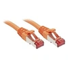 Image de - Cordon de raccordement - RJ-45 (M) pour RJ-45 (M) - 5 m - SFTP, PiMF - CAT 6 - sans crochet - orange