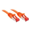 Image de - Cordon de raccordement - RJ-45 (M) pour RJ-45 (M) - 30 m - SFTP, PiMF - CAT 6 - sans crochet - orange