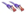Image de - Cordon de raccordement - RJ-45 (M) pour RJ-45 (M) - 3 m - SFTP, PiMF - CAT 6 - sans crochet - violet
