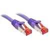 Image de Câble réseau Cat.6 S/FTP, cuivre, 250MHz, violet, 5m