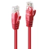 Image de - Cordon de raccordement - RJ-45 (M) pour RJ-45 (M) - 5 m - UTP - CAT 6 - moulé, sans crochet, bloqué - rouge