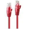 Image de - Cordon de raccordement - RJ-45 (M) pour RJ-45 (M) - 30 m - UTP - CAT 6 - moulé, sans crochet, bloqué - rouge