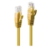 Image de - Cordon de raccordement - RJ-45 (M) pour RJ-45 (M) - 50 cm - UTP - CAT 6 - moulé, sans crochet, bloqué - jaune