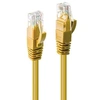 Image de - Cordon de raccordement - RJ-45 (M) pour RJ-45 (M) - 2 m - UTP - CAT 6 - moulé, sans crochet, bloqué - jaune