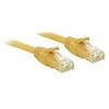 Image de - Cordon de raccordement - RJ-45 (M) pour RJ-45 (M) - 7.5 m - UTP - CAT 6 - moulé, sans crochet, bloqué - jaune