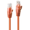 Image de - Cordon de raccordement - RJ-45 (M) pour RJ-45 (M) - 1 m - UTP - CAT 6 - moulé, sans crochet, bloqué - orange