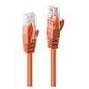 Image de - Cordon de raccordement - RJ-45 (M) pour RJ-45 (M) - 2 m - UTP - CAT 6 - moulé, sans crochet, bloqué - orange
