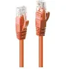Image de - Cordon de raccordement - RJ-45 (M) pour RJ-45 (M) - 10 m - UTP - CAT 6 - moulé, sans crochet, bloqué - orange
