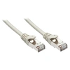 Image de - Cordon de raccordement - RJ-45 (M) pour RJ-45 (M) - 3 m - paire torsadée écrantée (F/UTP) - CAT 5e - moulé, sans crochet, bloqué - gris (pack de