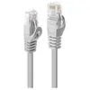 Image de - Cordon de raccordement - RJ-45 (M) pour RJ-45 (M) - 1 m - UTP - CAT 5e - moulé, sans crochet, bloqué - gris