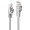 Image de - Cordon de raccordement - RJ-45 (M) pour RJ-45 (M) - 3 m - UTP - CAT 5e - moulé, sans crochet, bloqué - gris