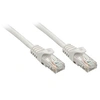 Image de - Cordon de raccordement - RJ-45 (M) pour RJ-45 (M) - 1 m - UTP - CAT 5e - gris (pack de 50)