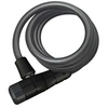 Image de Antivol-Spiral à clé pour vélo Primo 5510K - 180cm - Noir + Support Universel Snap Cage