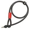 Image de pro tectic 4960 cable chaine antivol de cadre noir 100 cm