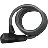 Image de Antivol à câble en spirale Abus Star 4508K/150 1,5 m Clé Noir