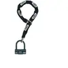Image de Abus - antivol moto u 58 + chaîne loop homologué sra 120 cm noir
