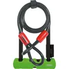 Image de Abus - U Ultra 410/150HB180 Mini+cable 10mmx120cm+support - Antivol vélo en U - Taille unique