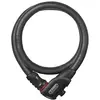 Image de ABUS Antivol à câble blindé Steel-O-Flex Phantom 8960 - avec support magnétique TexFL - câble-antivol en acier avec gaine blindée en acier - niveau de sécurité 6-110 cm, noir en occasion ou reconditionné