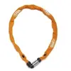 Image de Antivol vélo - - Web 1200 - Chaîne carrée gainée - Orange - 60 cm