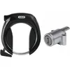 Image de Abus - 4960 NR OE + BLO BOS IT2.1 T82 (Integre) - Antivol de cadre vélo Noir - Taille unique