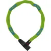 Image de Abus - Square chain 6806K - Antivol vélo Neon Green - 85 cm