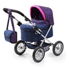 Image de Trendy Landau pour poupée licorne bleu réglable avec un sac a bandouliere