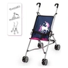 Image de Poussette pliable parapluies licorne 63x51x27